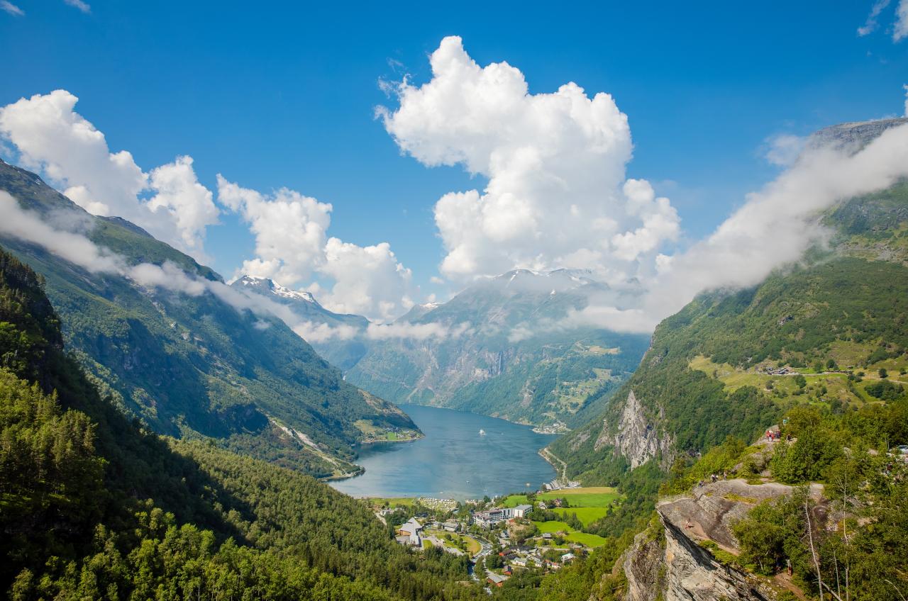 Geirangerfjord - Norwegen Geirangerfjord - Norwegen