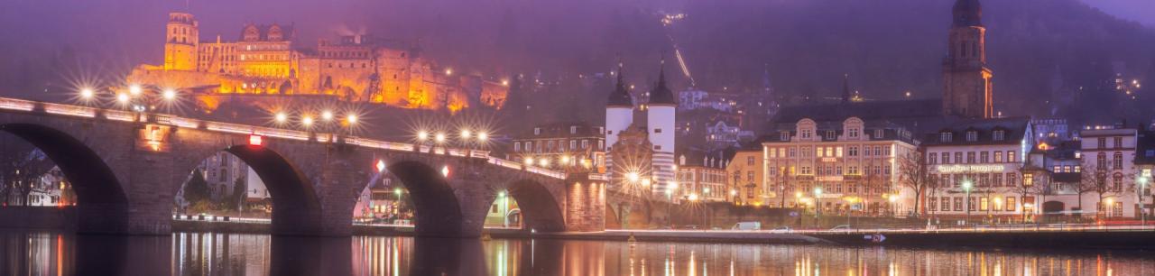 Emotion: Heidelberg bei Nacht
