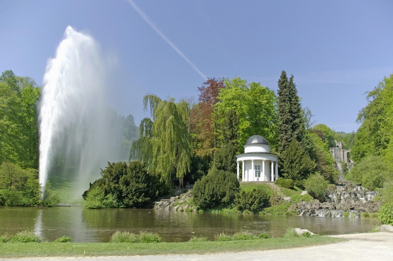 Große Fontäne Bergpark Wilhelmshöhe - Kassel Große Fontäne Bergpark Wilhelmshöhe - Kassel