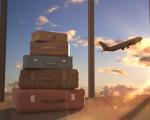 Gepäck am Flughafen - Lufthansa und Eurowings verschärfen die Handgepäckkontrollen.
