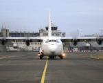 Flugzeug am Flughafen Saarbrücken - Der Flughafen Saarbrücken ist vom 11. bis 30. März 2019 geschlossen. © Matthias Becker