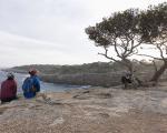 Mallorca: Fahrrad Radfahrer - Im Osten Mallorcas wird ein neuer Fernwanderweg über eine Länge von 200 Kilometern gebaut.