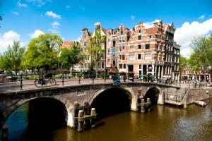 Amsterdam Kanalbrücke