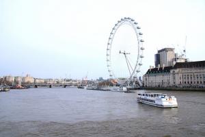 Grossbritannien: London Eye Themse LVO