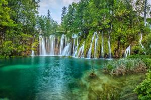Kroatien Wasserfall