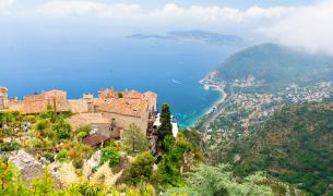 Frankreich: Cote d ' Azur - Eze - Mittelmeer