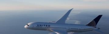 United Airlines Flugzeug