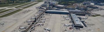 Flughafen Zürich Luftaufnahme