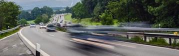 Verkehr auf einer Autobahn
