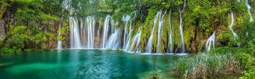 Kroatien Wasserfall