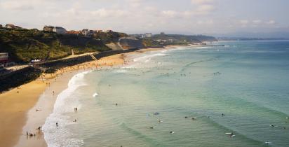Plage de La Cote des Basques - Biarritz Plage de La Cote des Basques - Biarritz