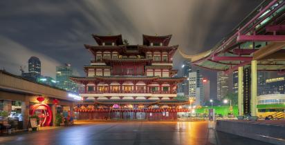 Tooth Relic Temple - Singapur Tooth Relic Temple - Singapur