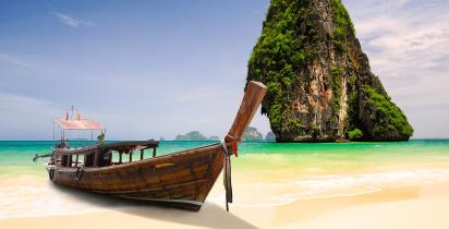 Thailand: Krabi - Railay-Beach - Strand