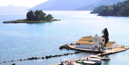 Pontikonissi (Mäuseinsel) - Korfu Pontikonissi (Mäuseinsel) - Korfu