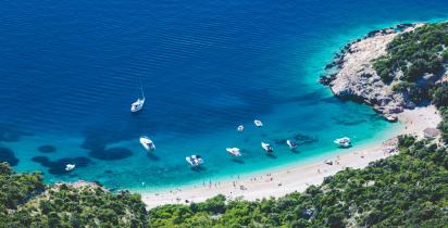 Lubenice Beach - Insel Cres Lubenice Beach - Insel Cres