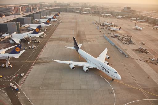 Lufthansa Boeing 747 Frankfurt