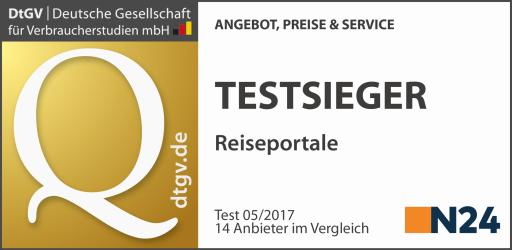 Siegel: DISQ - Testsieger - 2017