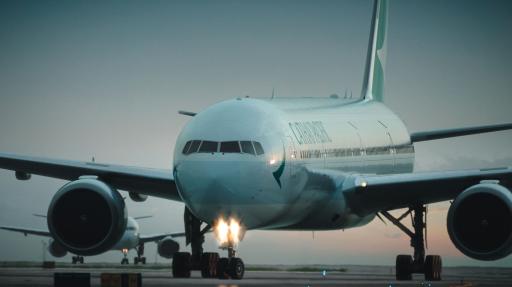 Cathay Pacific Flugzeug