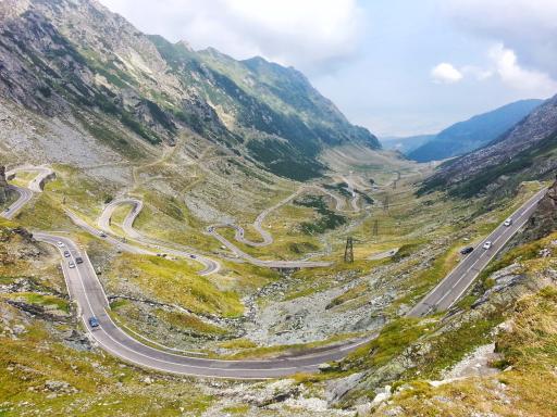 Transfagarasan alpine road - Rumänien Transfagarasan alpine road - Rumänien