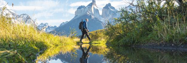 Wandern, Torres del Paine National Park - Chile Wandern, Torres del Paine National Park - Chile