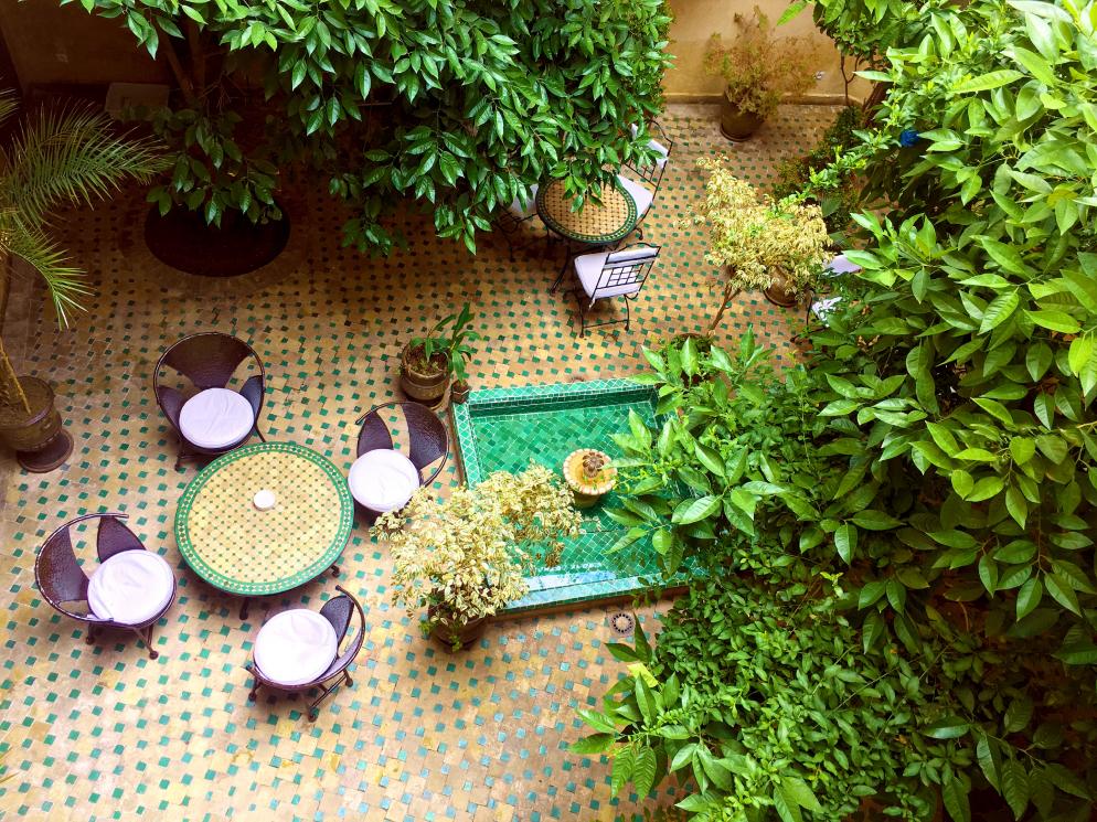 Marokko: Marrakesch Riad