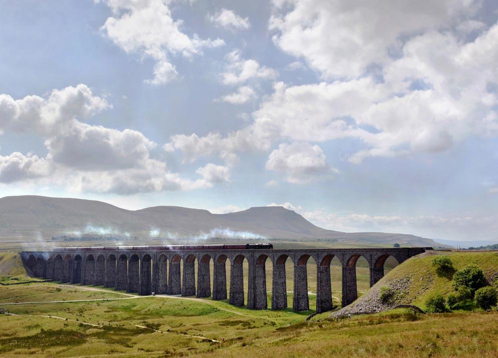 Ribblehead-Viadukt - England Ribblehead-Viadukt - England
