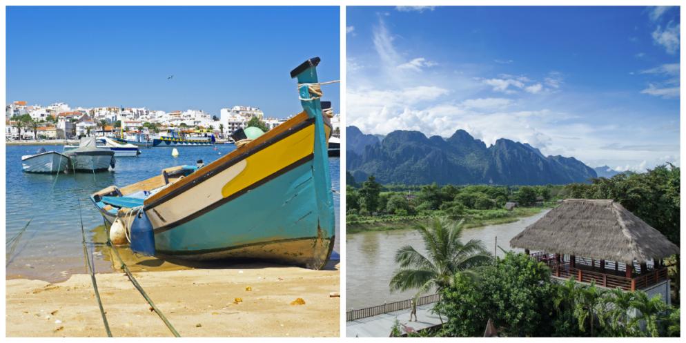 Vergleich: Lagos Laos