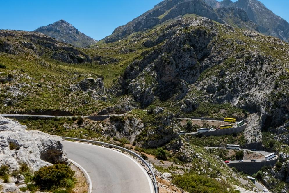 Spanien: Mallorca - Sa Calobra - Straße