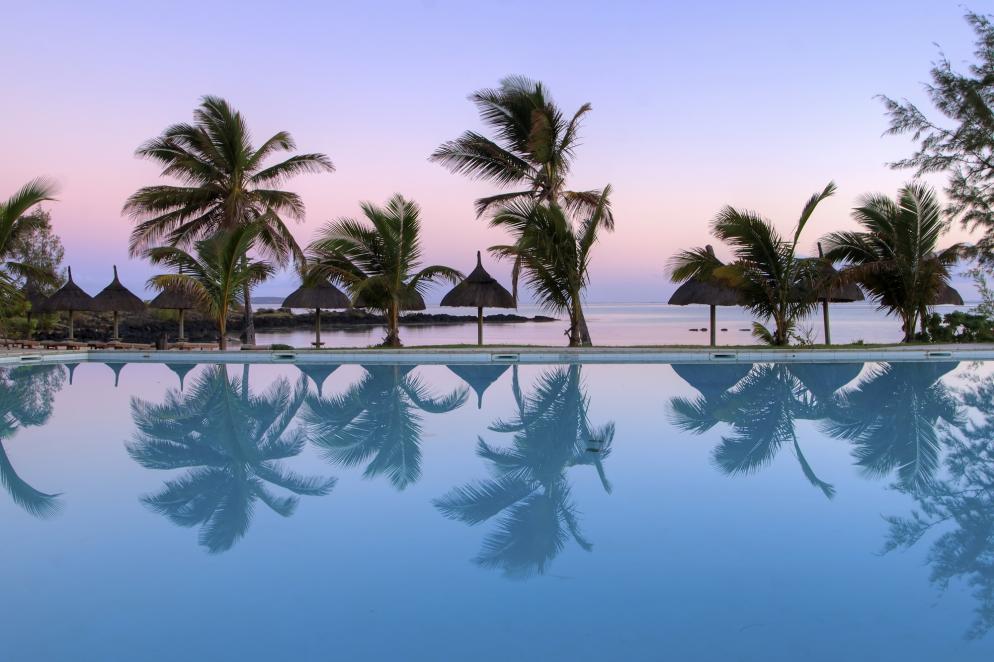 Pool+Meer+Palmen