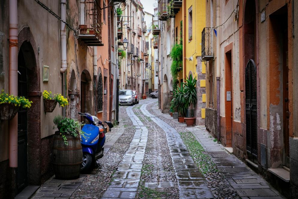 Sonstiges: Gasse Italien