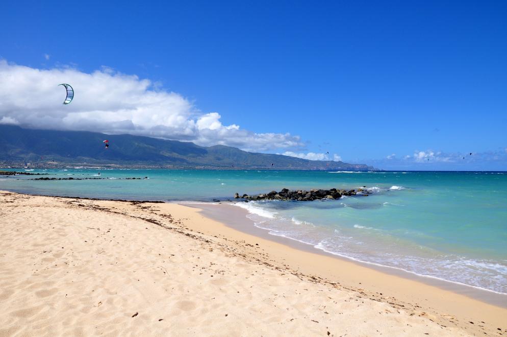 USA: Hawaii - Maui - Kitesurfen