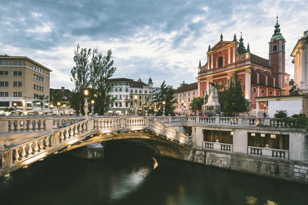 Tromostovje - Ljubljana Tromostovje - Ljubljana