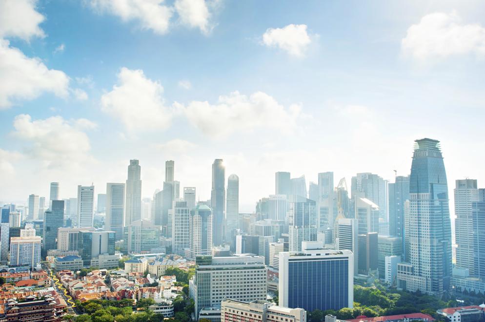 Singapur Skyline Singapur Skyline