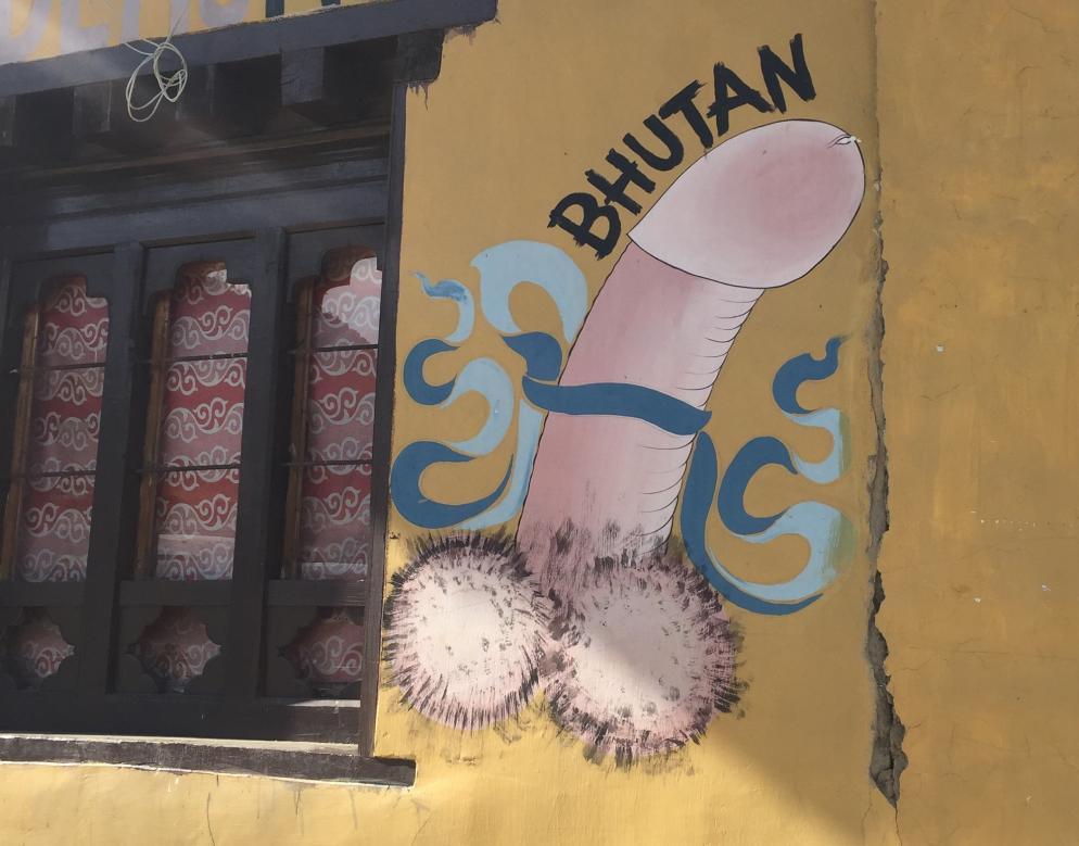 Bhutan Phallus Symbol