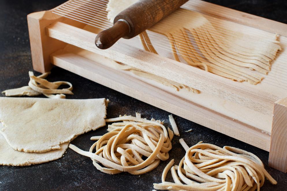 Italien: Abruzzen Spaghetti alla Chitarra
