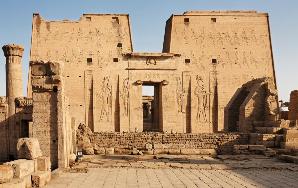 Ägypten: Edfu - Horus Tempel
