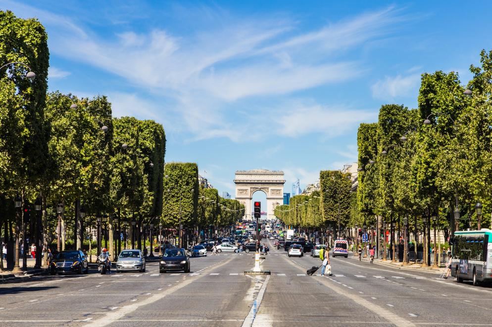 Frankreich: Paris Champs Elysees
