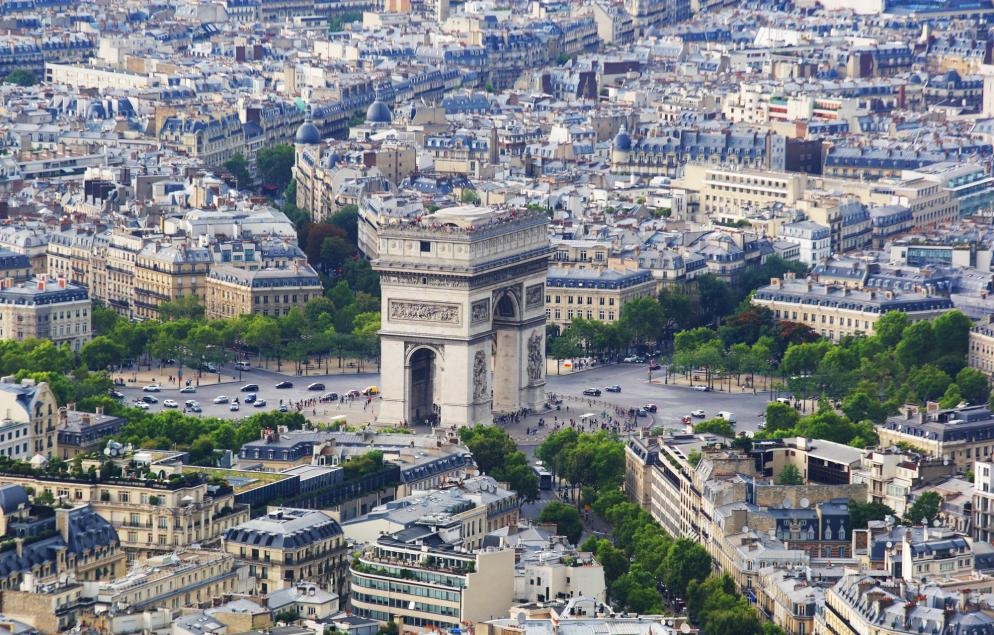 Frankreich Paris Arc de Triomphe