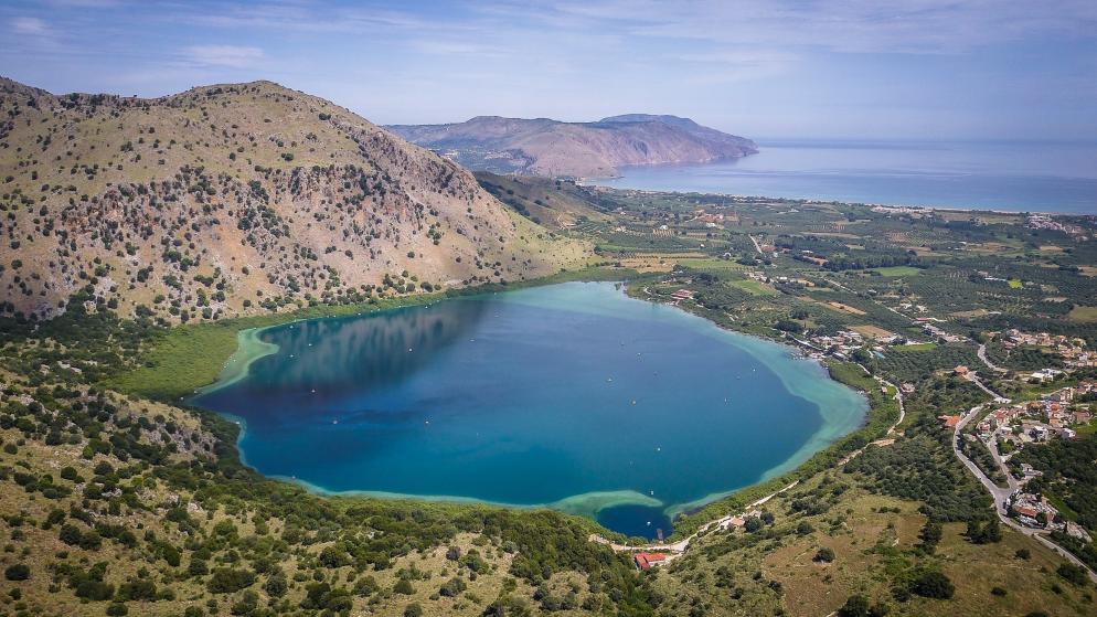 Kournas See - Kreta Kournas See - Kreta