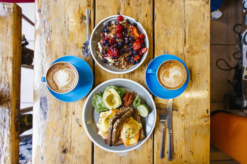 Frühstück+Schweiz+Kaffee+Müsli