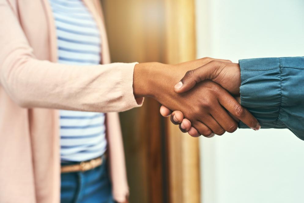 Handschlag+Begrüßung